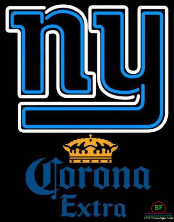 Custom Corona Extra New York Giants Neon Sign NFL Teams Neon Light