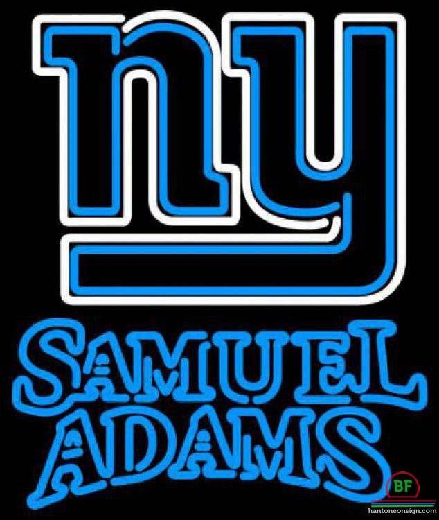 Custom Samuel Adams New York Giants Neon Sign NFL Teams Neon Light