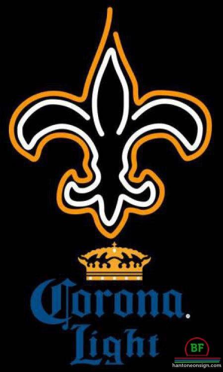 Custom Corona Light Orleans Saints Neon Sign NFL Teams Neon Light
