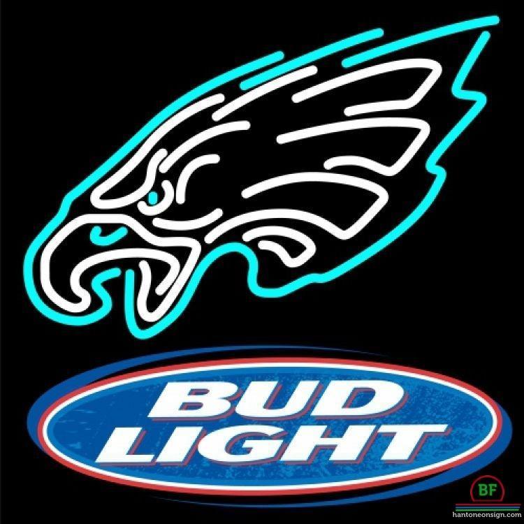 Custom Bud Light Philadelphia Eagles Neon Sign NFL Teams Neon Light