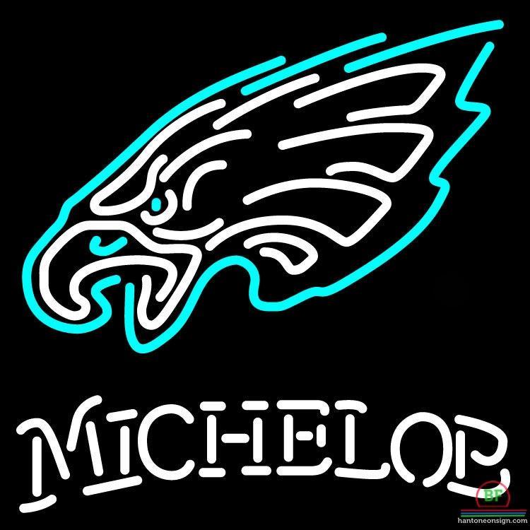 Custom Michelob Philadelphia Eagles Neon Sign NFL Teams Neon Light
