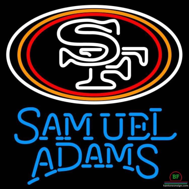 Custom Samuel Adams San Francisco 49ers Neon Sign NFL Teams Neon Light