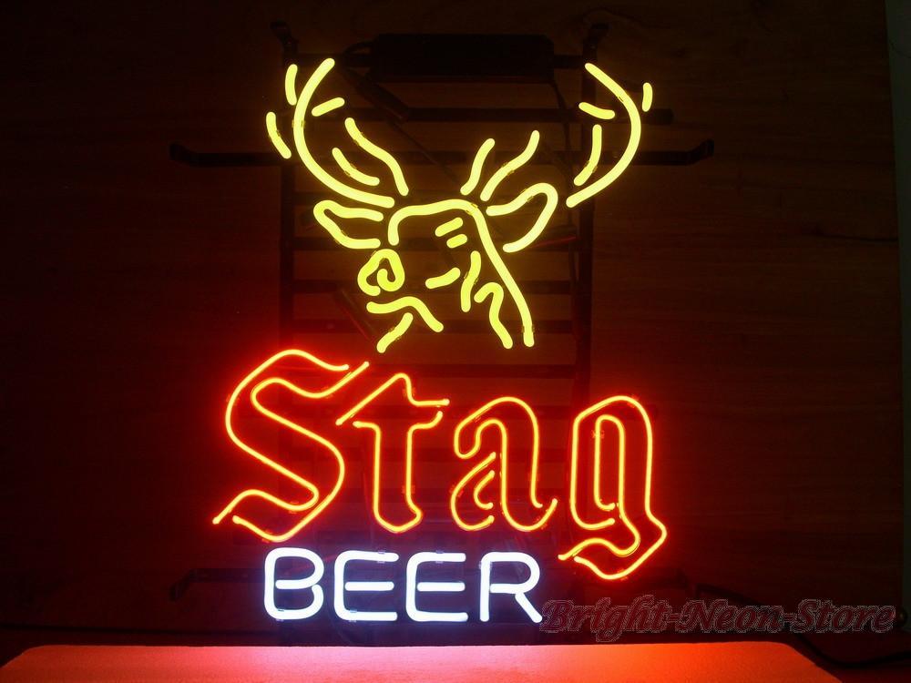 Custom Stag Beer Neon Sign