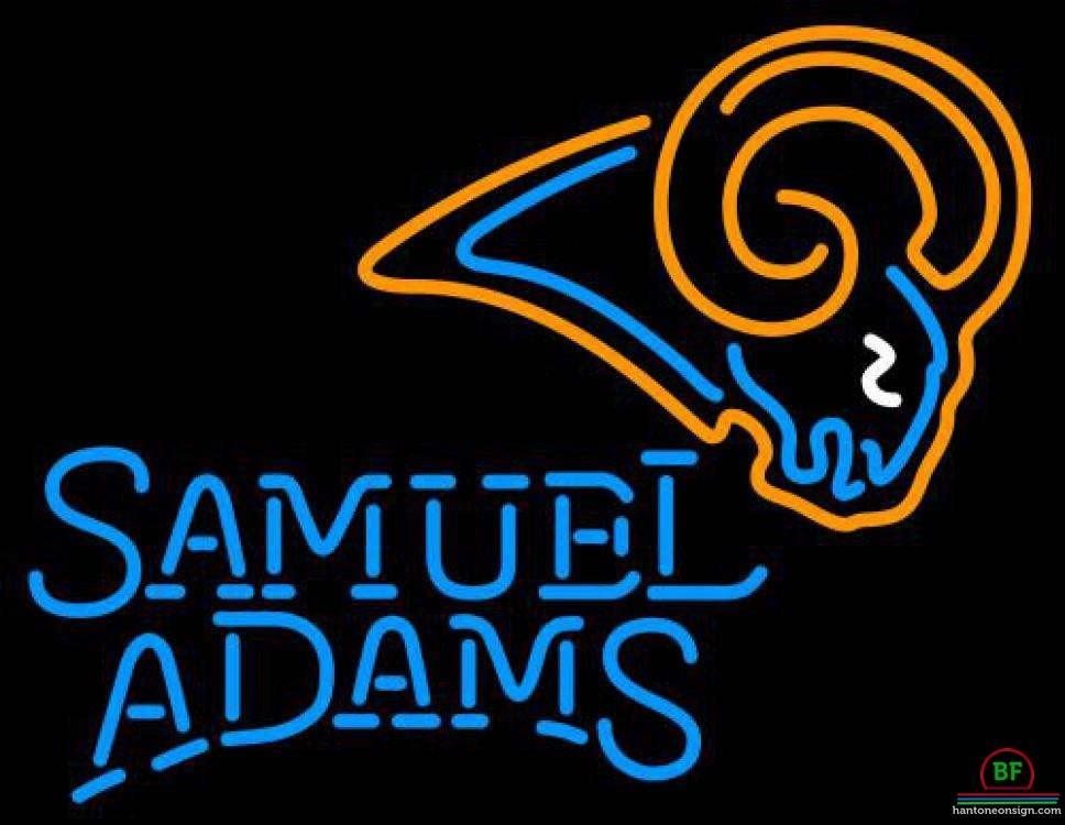Custom Samuel Adams St Louis Rams Neon Sign NFL Teams Neon Light