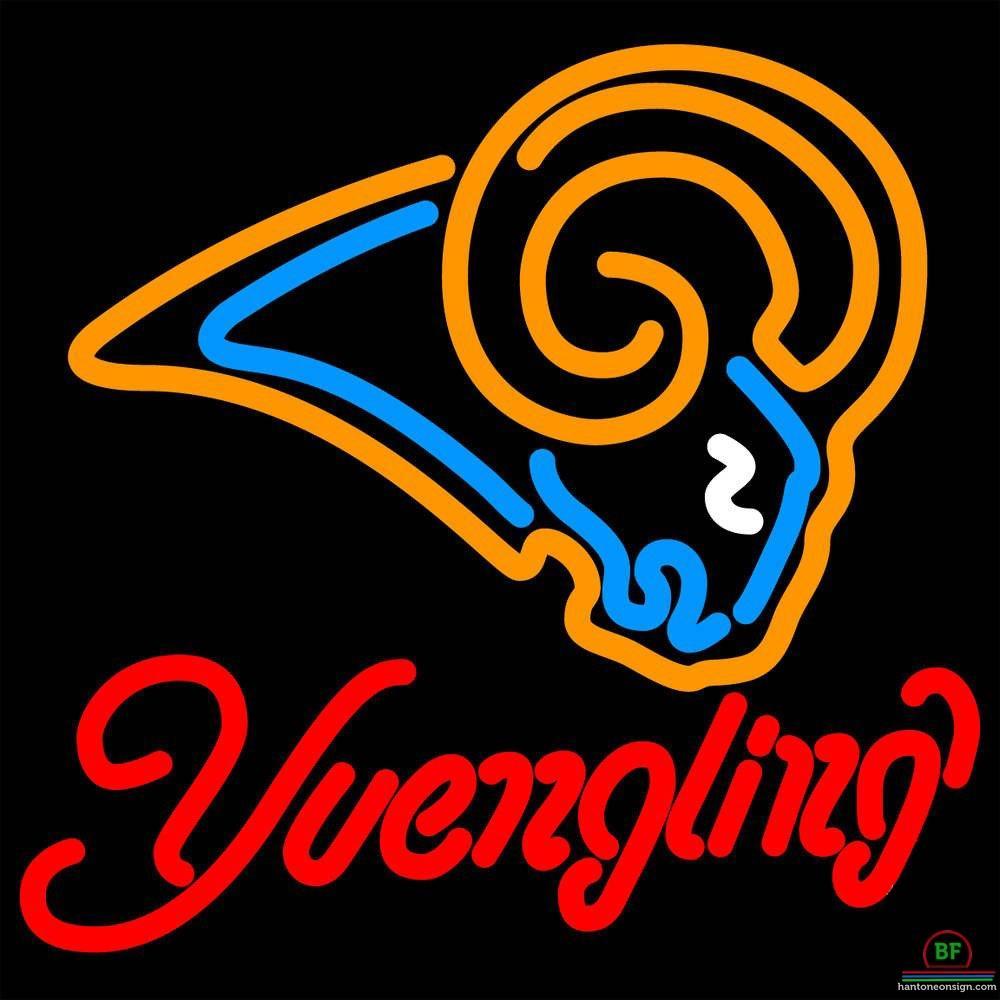 Custom Yuengling St Louis Rams Neon Sign NFL Teams Neon Light