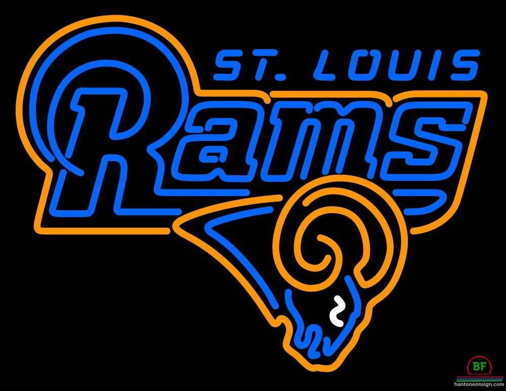 Custom St Louis Rams Neon Sign NFL Teams Neon Light