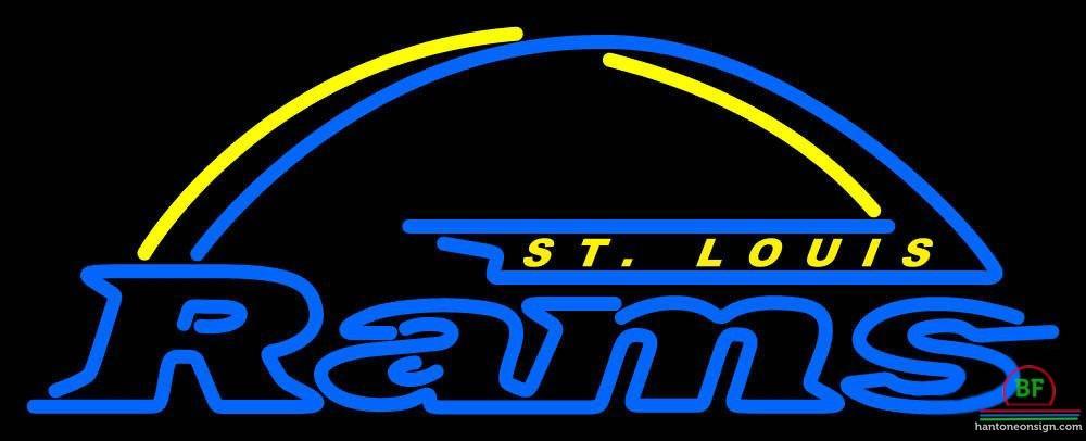 Custom St Louis Rams Neon Sign NFL Teams Neon Light