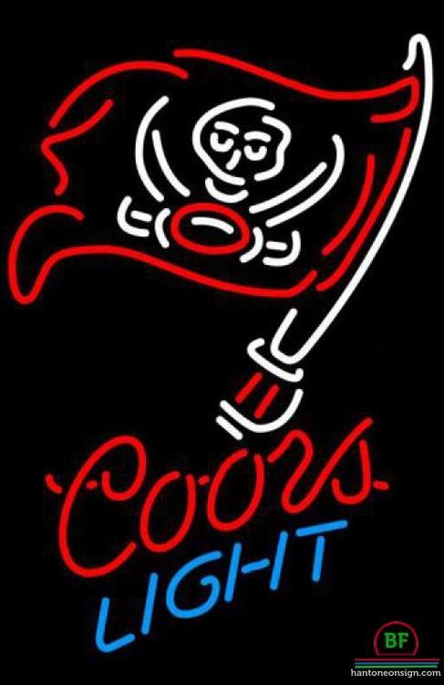 Custom Coors Light Tampa Bay Buccaneers Neon Sign NFL Teams Neon Light