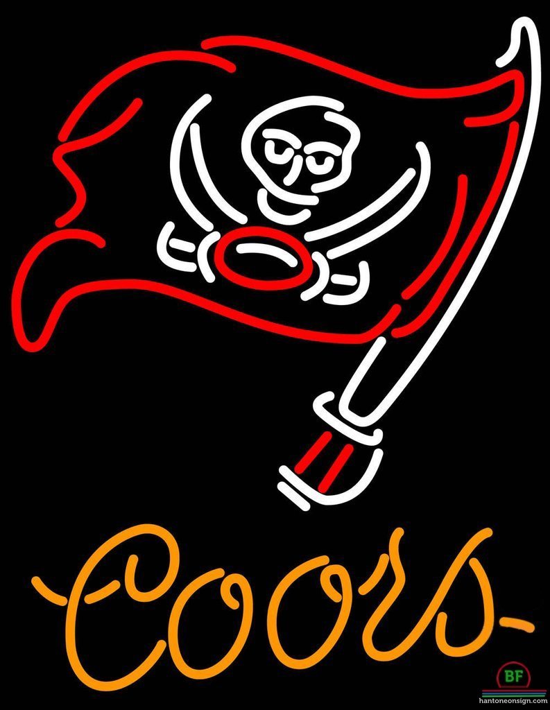 Custom Coors Light Tampa Bay Buccaneers Neon Sign NFL Teams Neon Light