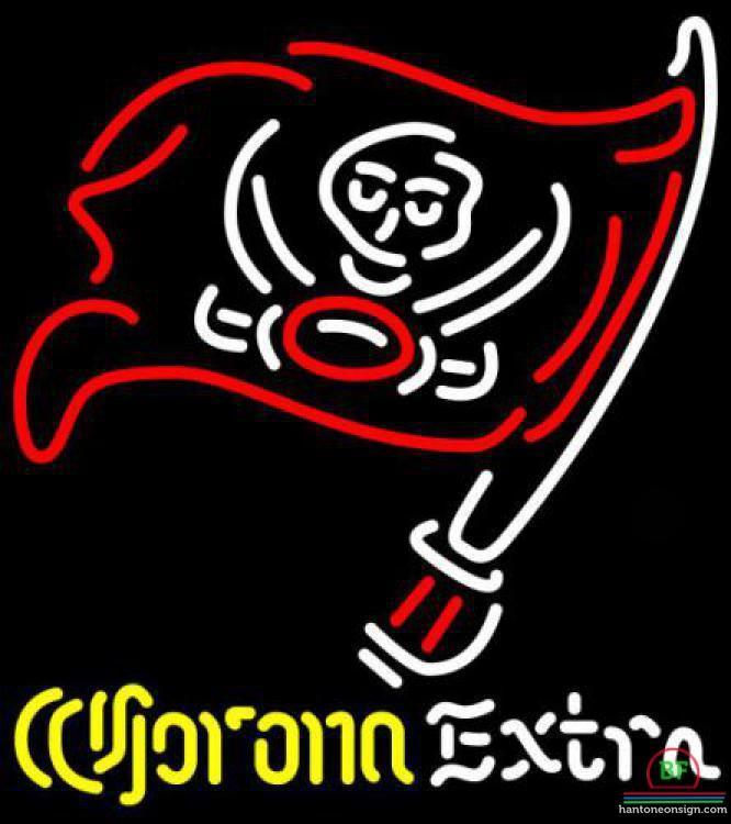 Custom Corona Extra Tampa Bay Buccaneers Neon Sign NFL Teams Neon Light