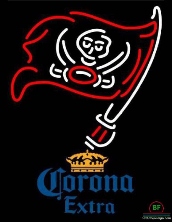 Custom Corona Extra Tampa Bay Buccaneers Neon Sign NFL Teams Neon Light
