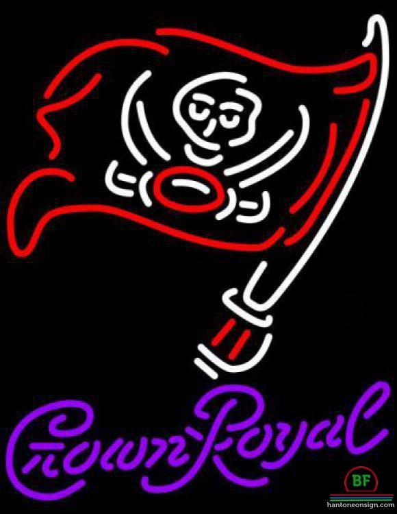 Custom Crown Royal Tampa Bay Buccaneers Neon Sign NFL Teams Neon Light