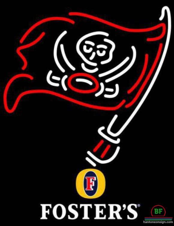 Custom Fosters Tampa Bay Buccaneers Neon Sign NFL Teams Neon Light