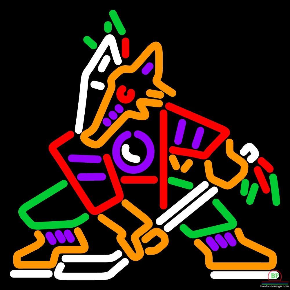 Custom Arizona Coyotes Neon Sign NHL Teams Neon Light