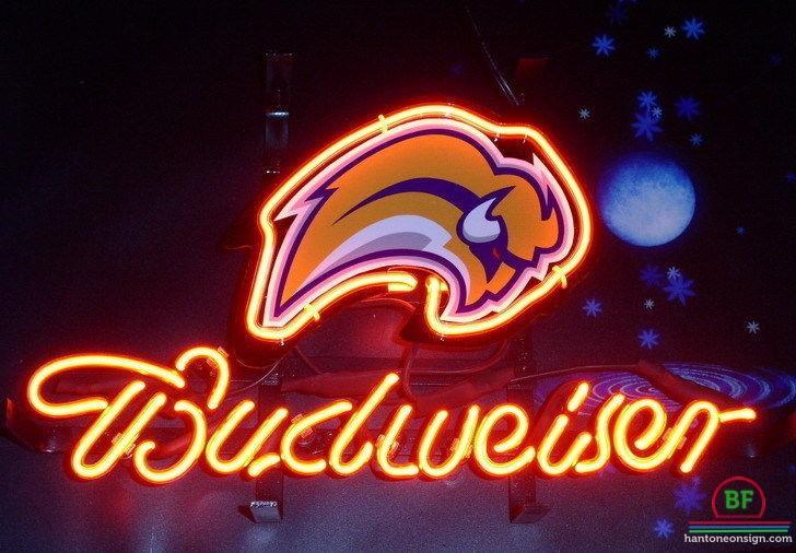 Custom Budweiser Buffalo Sabres Neon Sign NFL Teams Neon Light