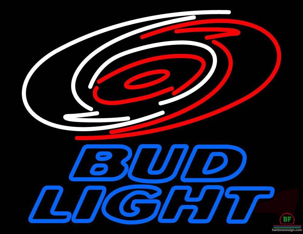 Custom Bud Light Carolina Hurricanes Neon Sign NHL Teams Neon Light