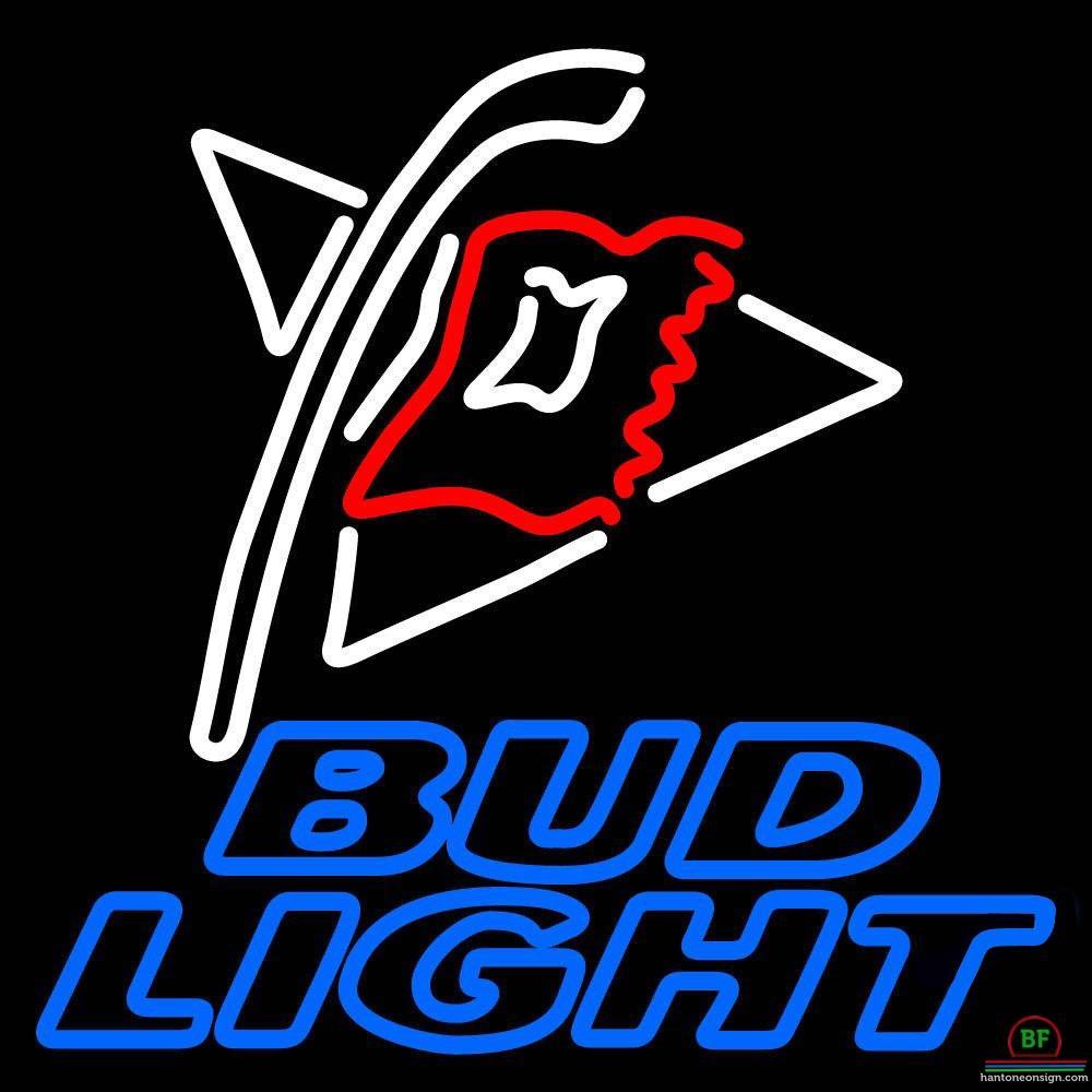 Custom Bud Light Carolina Hurricanes Neon Sign NHL Teams Neon Light