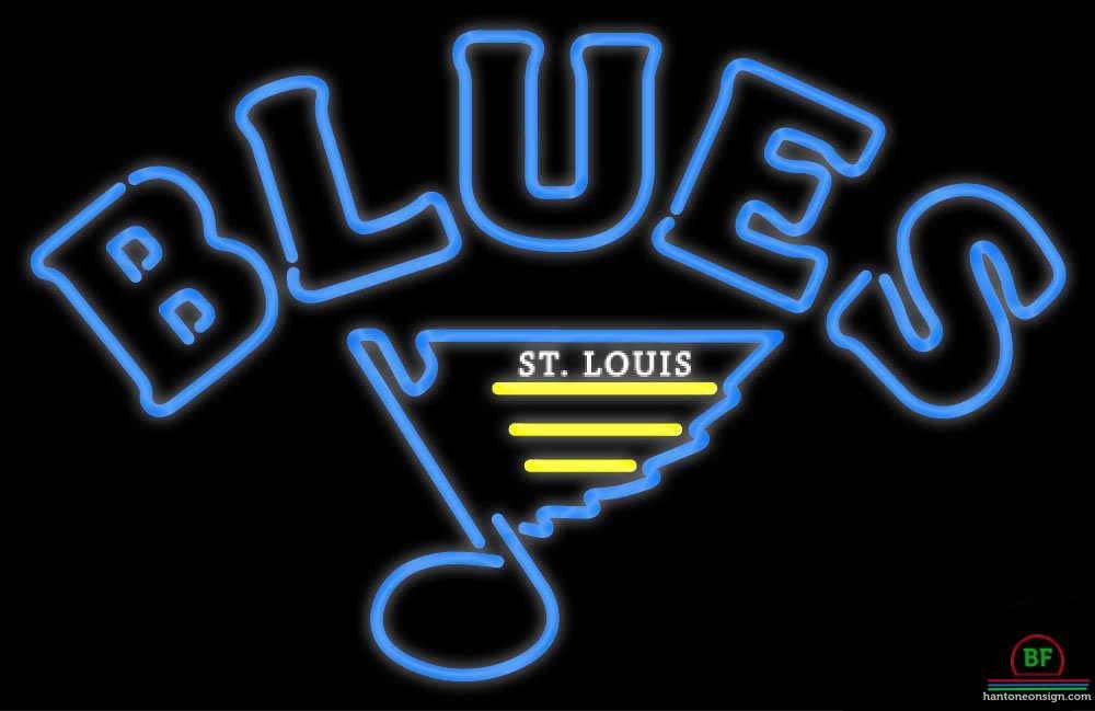 Custom St Louis Blues Neon Sign NHL Teams Neon Light