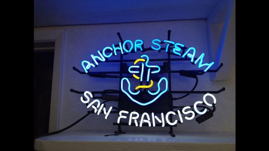 Custom Anchor Steam Neon Sign