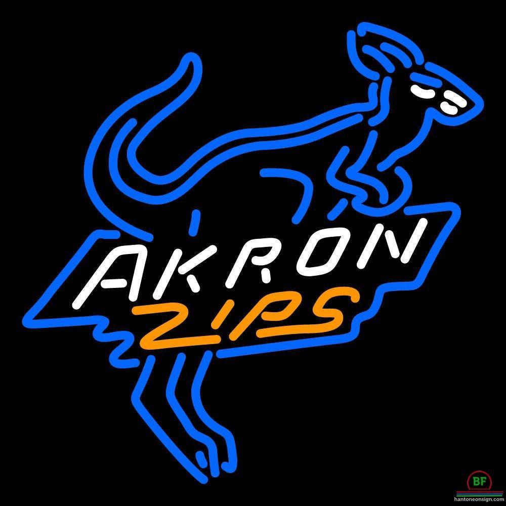 Custom Akron Zips Neon Sign NCAA Teams Neon Light