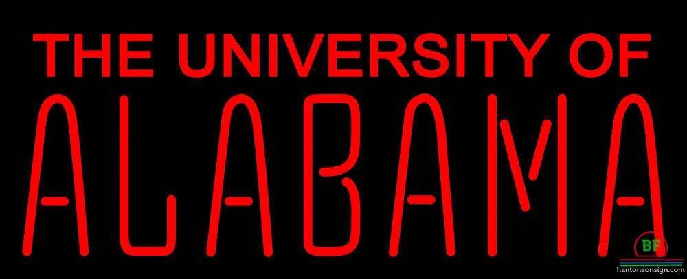 Custom Alabama Crimson Tide Neon Sign NCAA Teams Neon Light