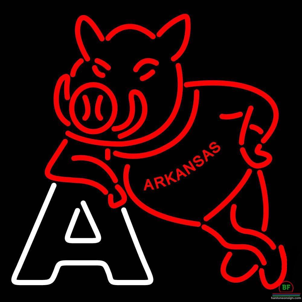 Custom Arkansas Razorbacks Neon Sign NCAA Teams Neon Light
