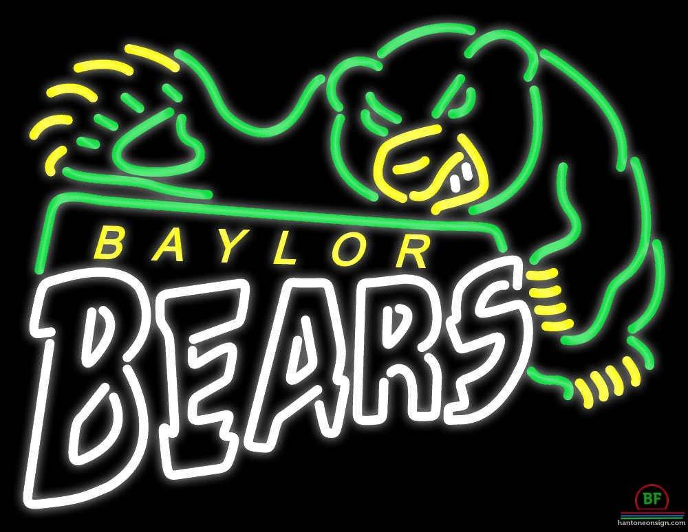 Custom Baylor Bears Neon Sign NCAA Teams Neon Light