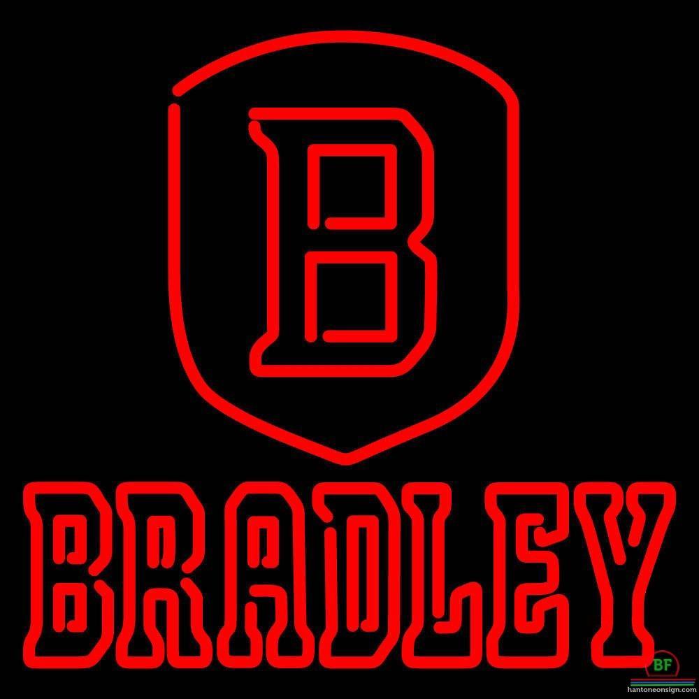Custom Bradley Braves Neon Sign NCAA Teams Neon Light