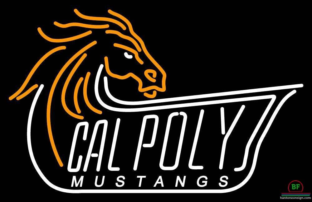Custom Cal Poly Mustangs Neon Sign NCAA Teams Neon Light