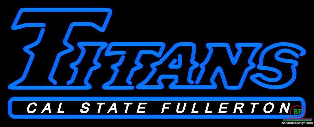 Custom Cal State Fullerton Titans Neon Sign NCAA Teams Neon Light