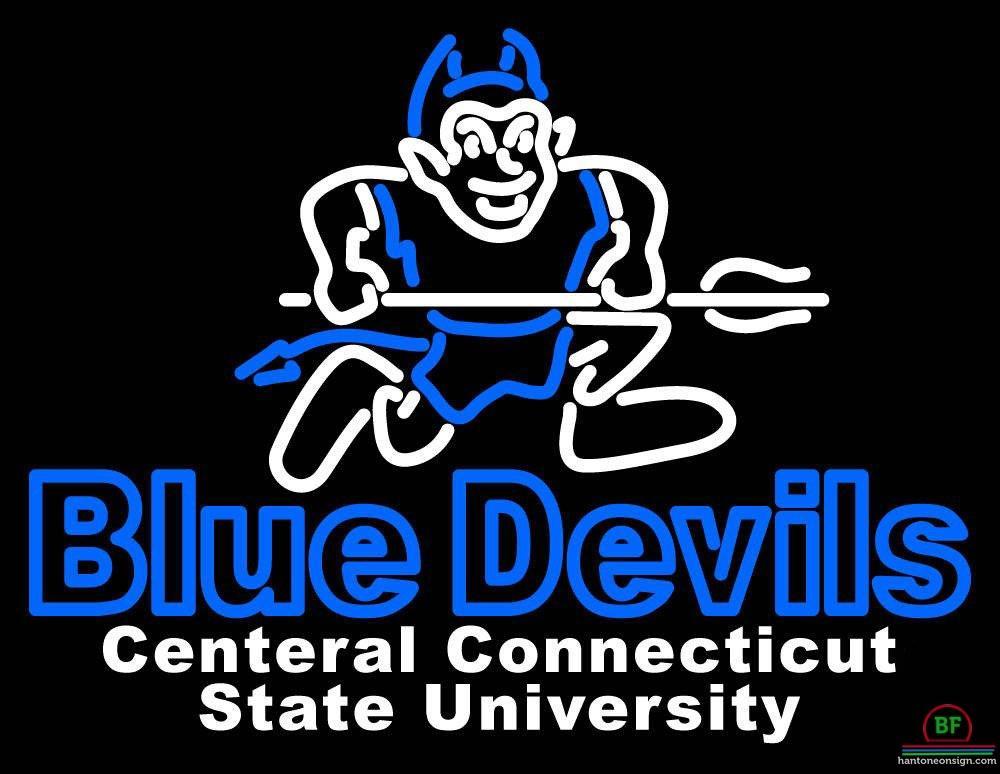 Custom CCSU Blue Devils Neon Sign NCAA Teams Neon Light