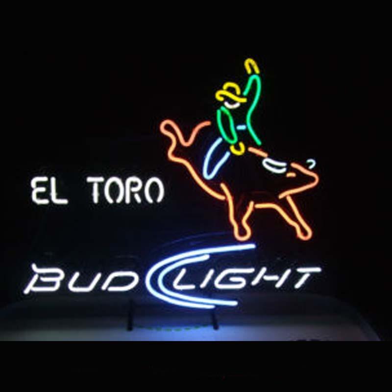 Custom Budweiser Toro Neon Sign