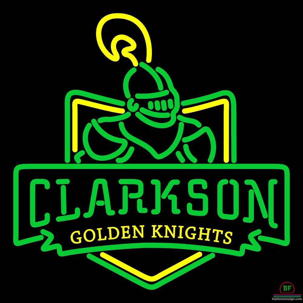 Custom Clarkson Golden Knights Neon Sign NCAA Teams Neon Light