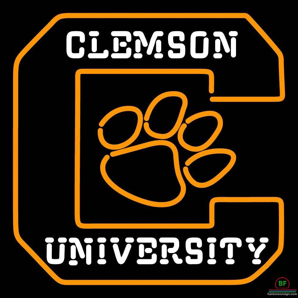 Custom Clemson Tigers Neon Sign NCAA Teams Neon Light