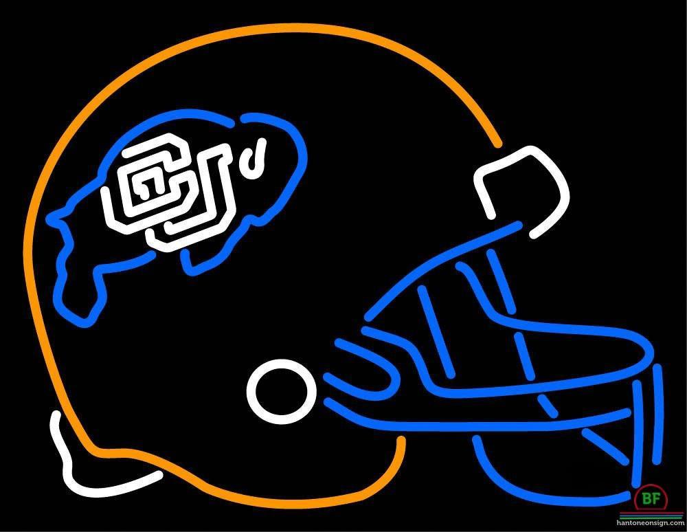 Custom Colorado Buffaloes Helmet Neon Sign NCAA Teams Neon Light
