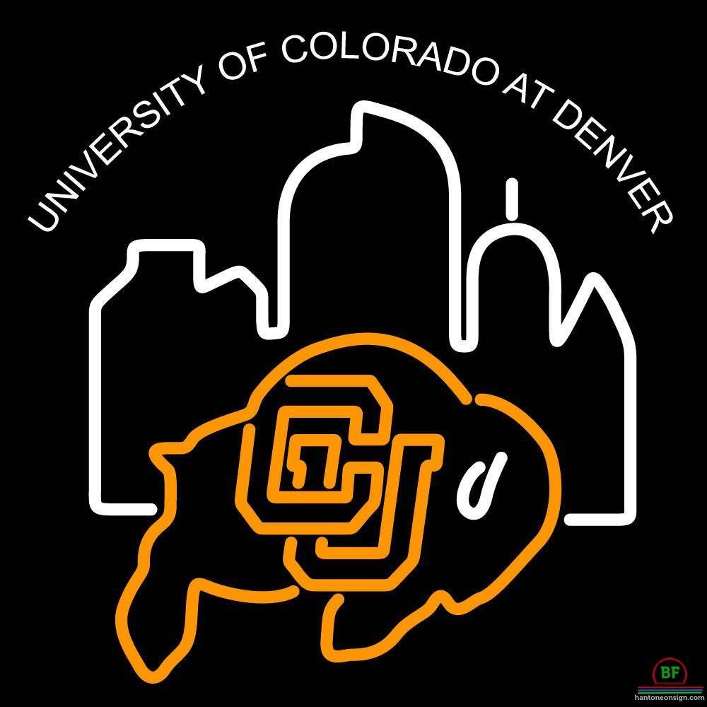 Custom Colorado Buffaloes Wordmark Neon Sign NCAA Teams Neon Light