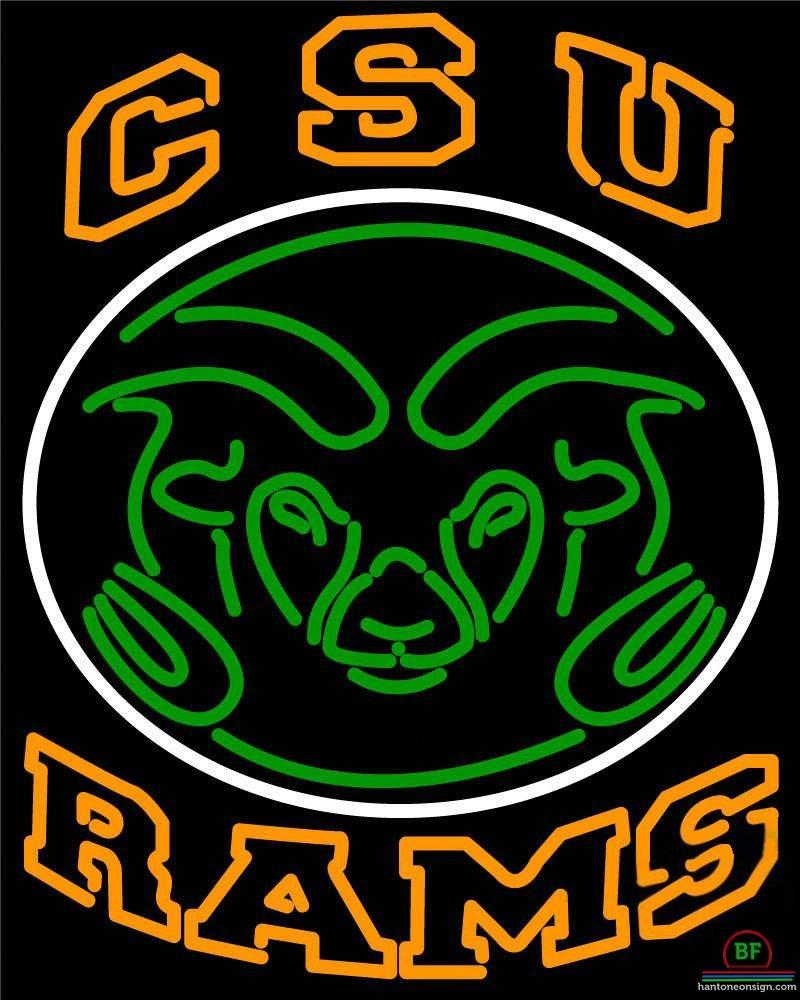 Custom Colorado State University Rams Neon Sign NCAA Teams Neon Light