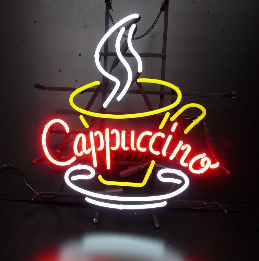 Custom Cappuccino Coffee Neon Sign