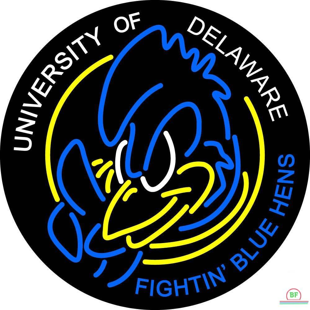 Custom Delaware Blue Hens Neon Sign NCAA Teams Neon Light