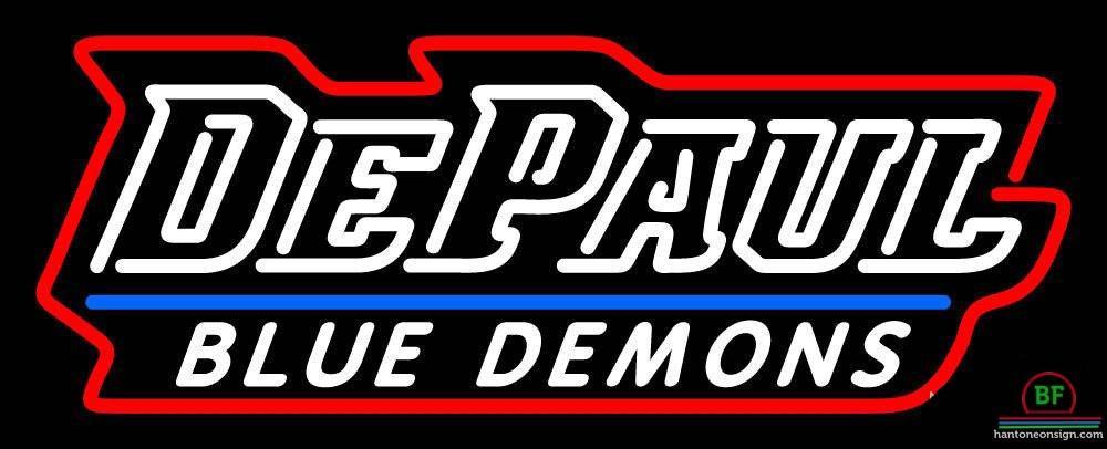 Custom Depaul Blue Demons Neon Sign NCAA Teams Neon Light