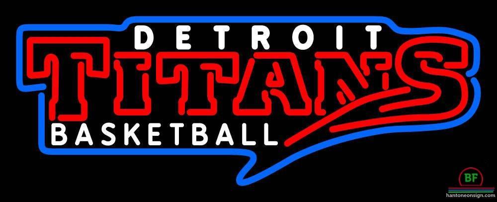 Custom Detroit Titans Neon Sign NCAA Teams Neon Light