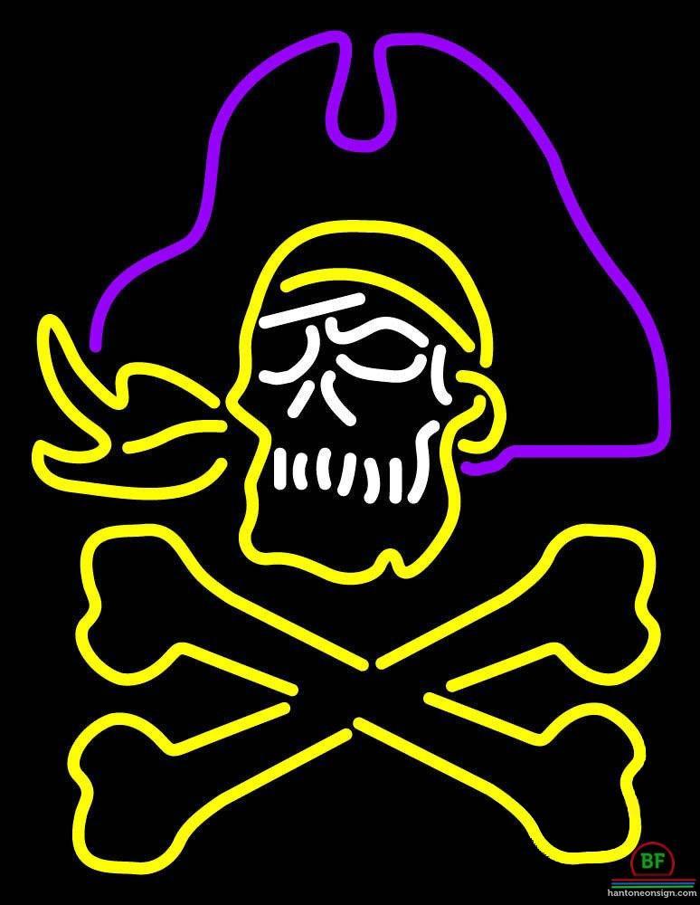 Custom East Carolina Pirates Neon Sign NCAA Teams Neon Light