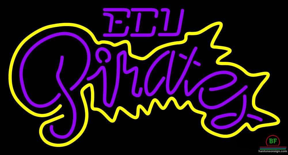 Custom East Carolina Pirates Neon Sign NCAA Teams Neon Light