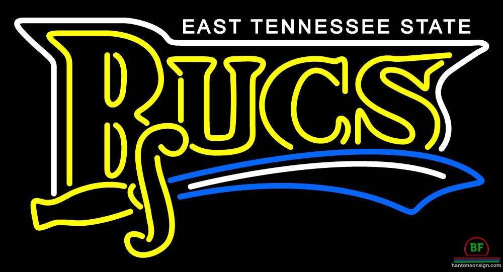 Custom East Tennessee State Buccaneers Neon Sign NCAA Teams Neon Light