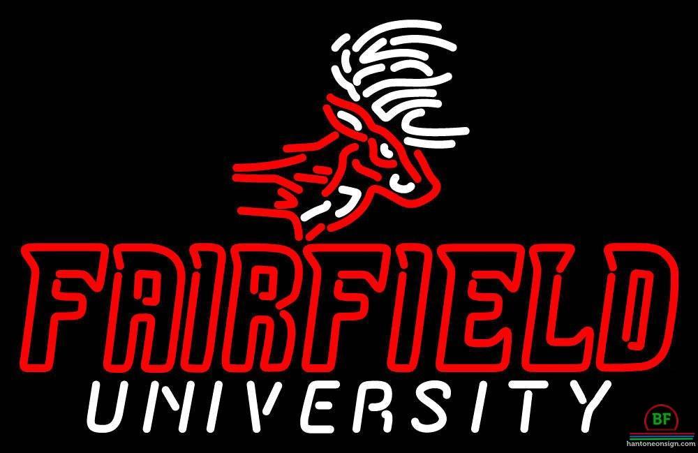 Custom Fairfield Stags Neon Sign NCAA Teams Neon Light