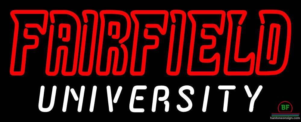 Custom Fairfield Stags Neon Sign NCAA Teams Neon Light