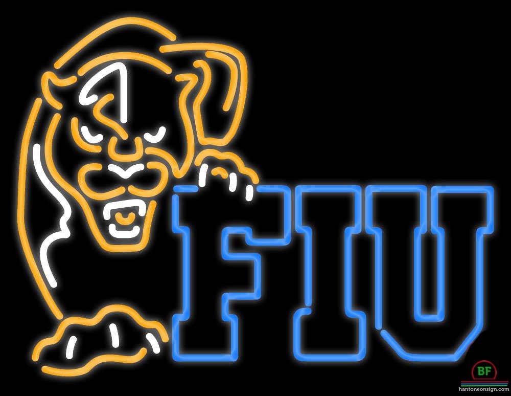 Custom Fiu Panthers Neon Sign NCAA Teams Neon Light