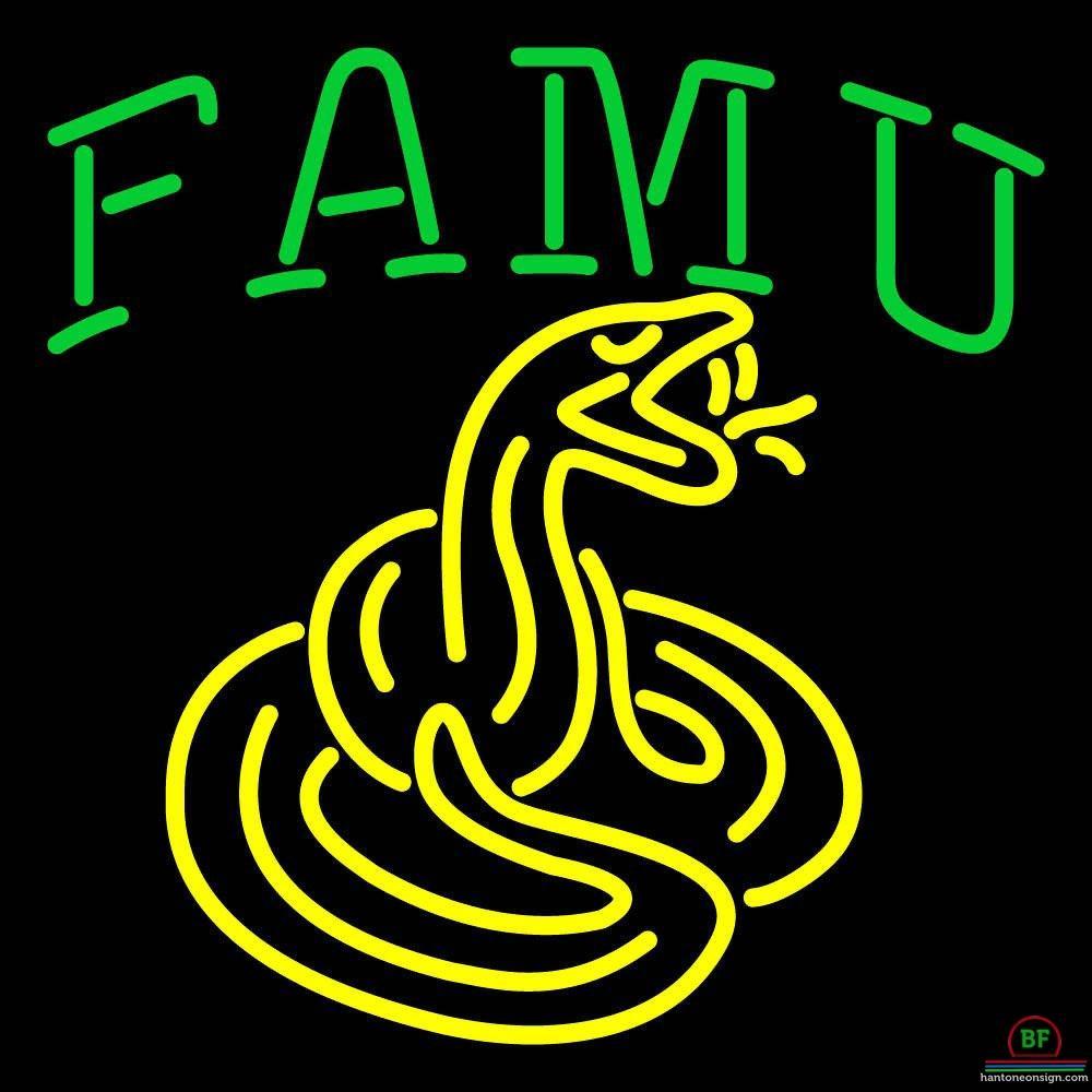 Custom Florida A And M Rattlers Neon Sign NCAA Teams Neon Light