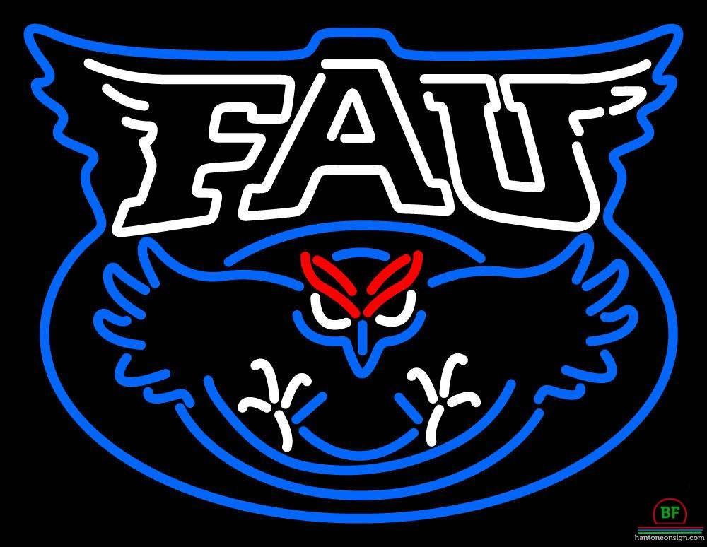 Custom Florida Atlantic Owls Neon Sign NCAA Teams Neon Light