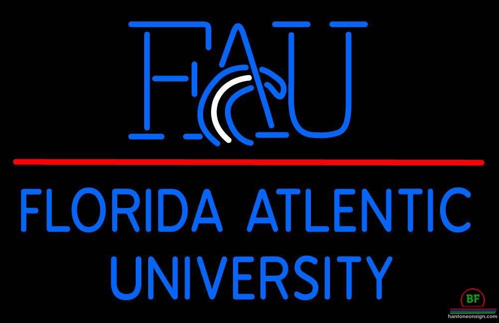 Custom Florida Atlantic Owls Neon Sign NCAA Teams Neon Light